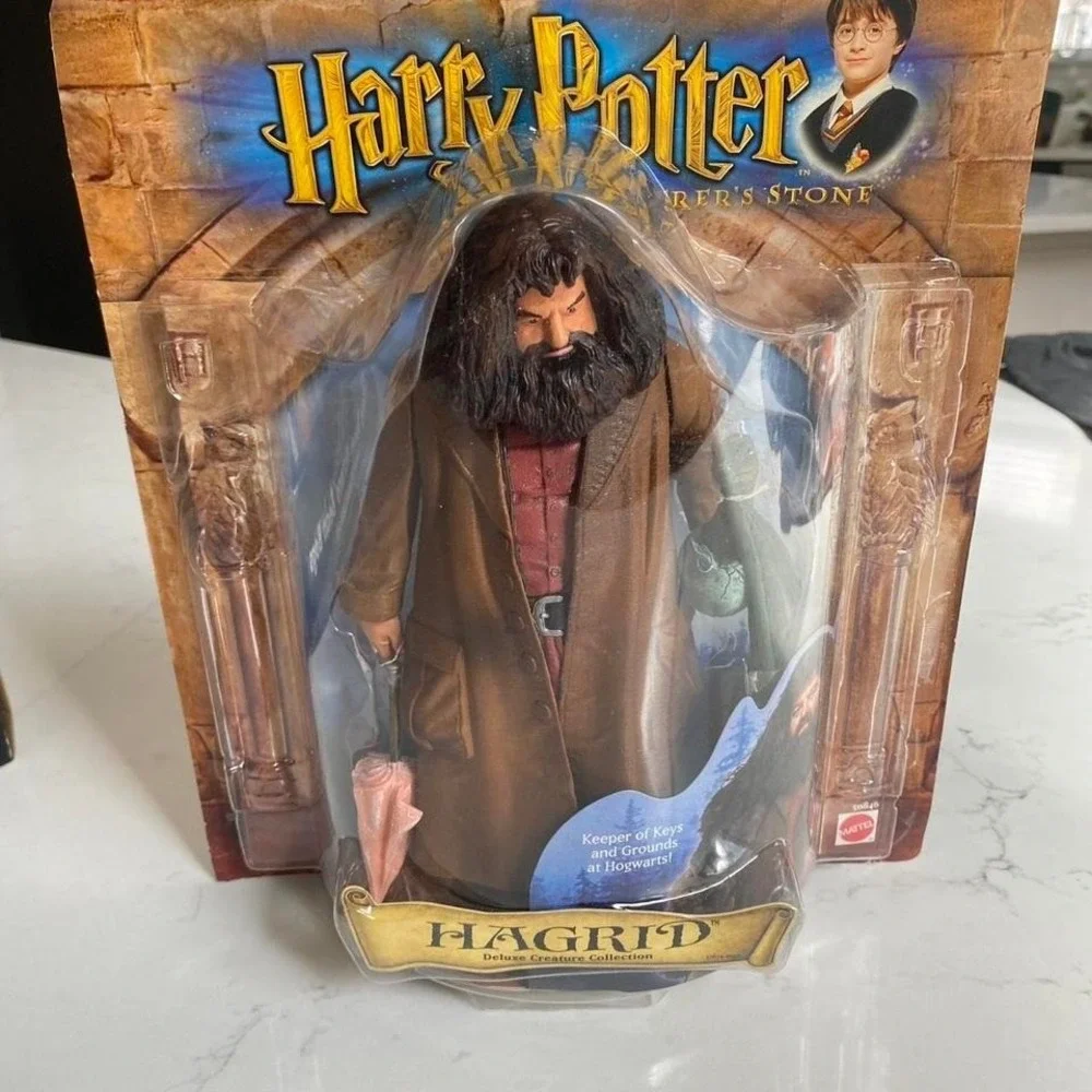 Harry Potter 2001‎ Mattel Hagrid Deluxe Creature Collection Figure NIB